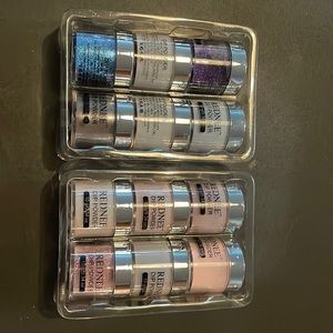 Full dip powder nail set with 9 sizes of acrylic nail extensions, and nail drill